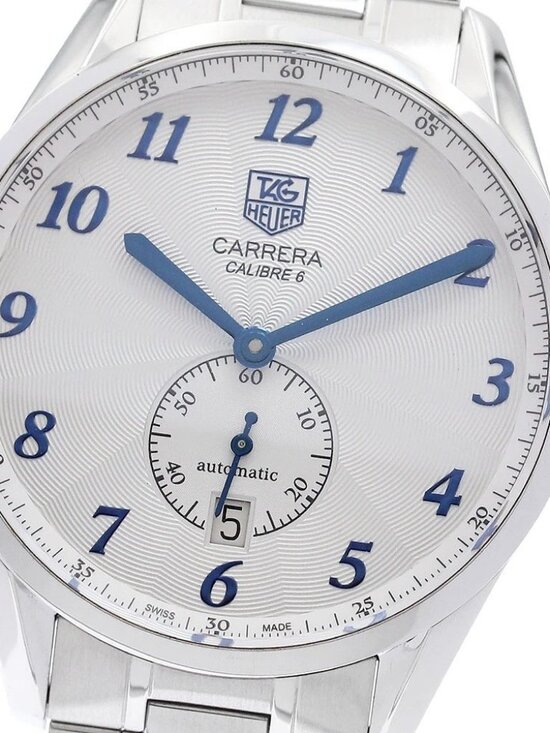 TAG HEUER Carrera Heritage Caliber 6 WAS2111 Date Automatic Men\'s Watch_974276 main image 8